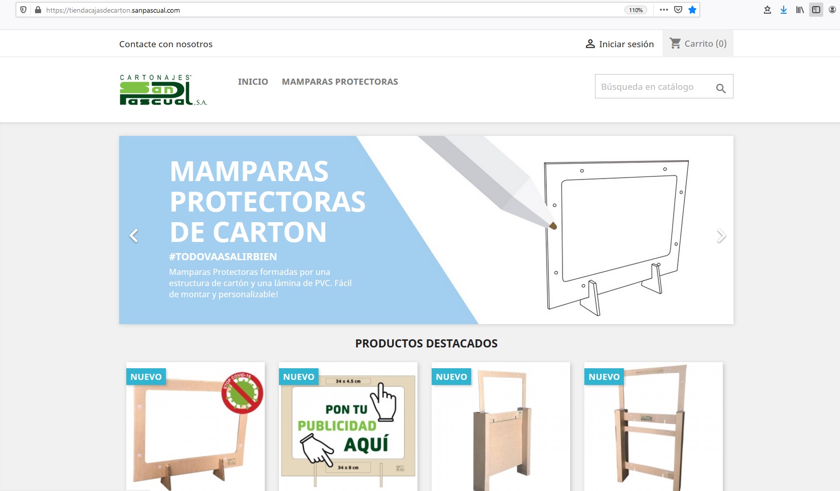 Nueva tienda online